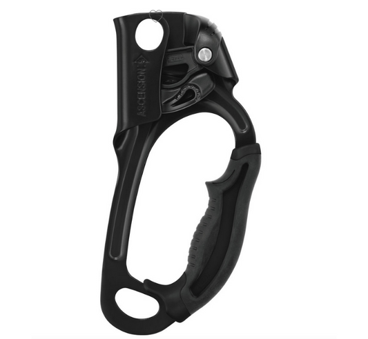 Petzl | B17ALN - Ascension - Handled Rope Clamp (Black -Left Handed)